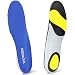 Blue Size 11 Running Shoes Inserts for Men Women, Athletic Arch Comfort Insole