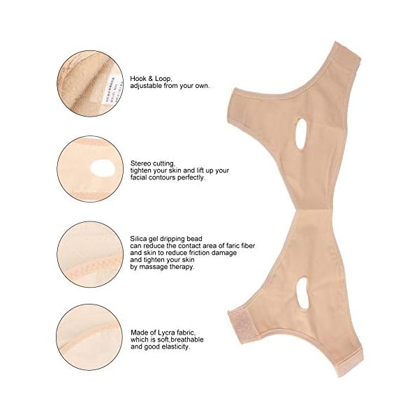 Anti-Wrinkle-Face-Slimming-Mask-Lift-V-Face-Line-Slim-up-Belt-Anti-Aging-Face-Breathable-Compression-Chin-BandagL Anti Wrinkle Face Slimming Mask Lift V Face Line Slim up Belt Anti-Aging & Face Breathable Compression Chin Bandag(L)