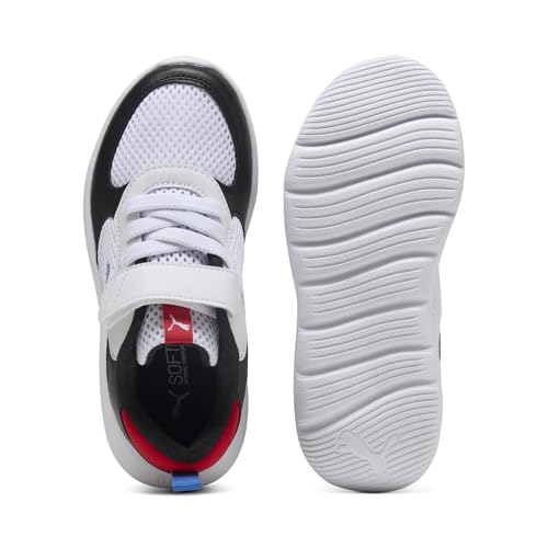 PUMA Sneakers Fun Racer 2 Enfant 33, Black Team Royal White Blue