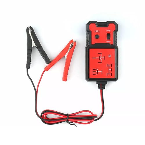 GEARLEADER 12V Automotive Electronic Relay Tester Car Relay Tester Universal LED Indicator Light Car Battery Checker 4PIN 5PIN Fast Testing