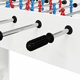 Mangloder Tischfußballgriff 10 Stück Schwarz aus PP mit modernen Design für Kicker Kickertisch Zubehör Ersatzteile für Indoor Hobby Spiel