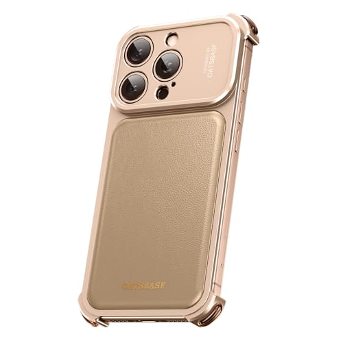 Protection intégrale iPhone 16 Pro Max coque anti choc cuir et métal