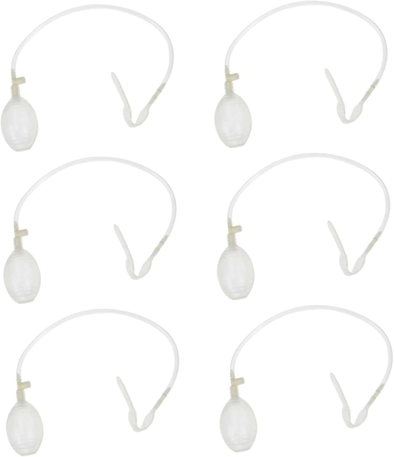 Vaguelly 6pcs Dog Toy Squeakers Rattle Box Inserts Squeaky Toy Sound Maker Bunny Ear Squeaker Plastic for Accessories