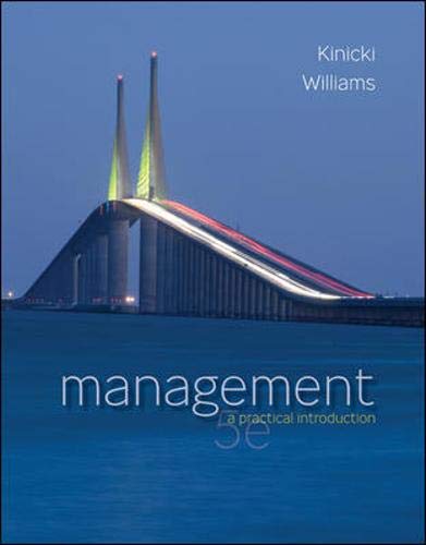 Management: A Practical Introduction 0077477626 Book Cover