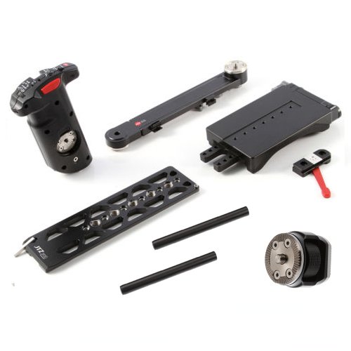 Get Special Price JTZ DP30 Electric Control Handle Grip,Shoulder Pad Mount with 15mm Rail Rod Clamp,Extension Arm Bracket for JTZ Camera Cage Rig Arri Rosette Tooth Sony A7 A7s A7r II III A9 Panasonic GH4 GH5 GH5s etc.