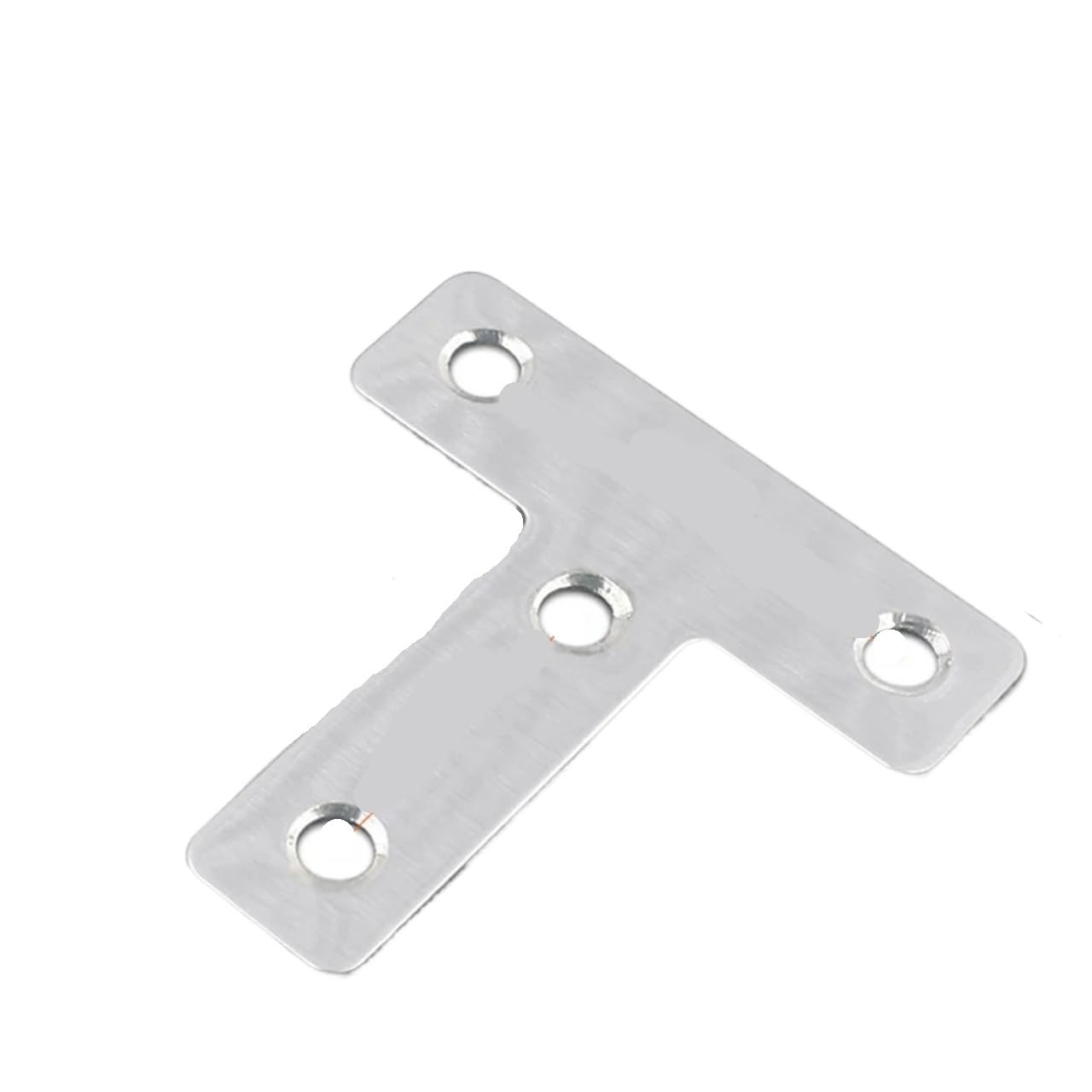 Gvzugm Silver 20Pcs Black And T 1.96In Stainless Steel Corner Codes, Shape Brackets, Wardrobe Fixing Connectors For Shelve For Diy Tools(Silver)