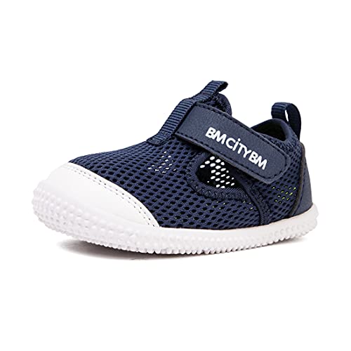 Image of BMCiTYBM Baby Sneakers Girls Boys Lightweight Breathable Mesh First Walkers Shoes 6-24 Months