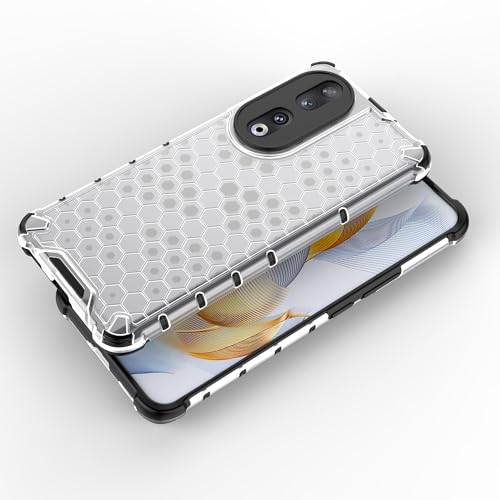 Image of Glasgow Back Case Cover Compatible with [ Honor 90 5G ] (Stylish Design) - Transparent