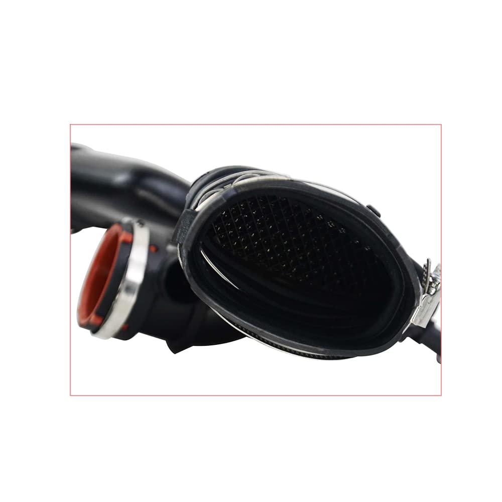 Lufteinlassschlauch 4pin kompatibel mit OM642 W211 W212 S211 S212 W203 W204 | kompatibel mit Mercedes C E G GL GLK M S R Klasse mit Massensensensor 6420903497, 6420906097, 6420906397, 6420907397