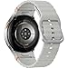 Samsung Galaxy Watch7 44 mm intelligente Uhr mit Sportband Gummi Bandgröße: M/L Anzeige 3,7 cm 1.47" 32 GB NFC Wi-Fi Bluetooth 33.8 g Silber