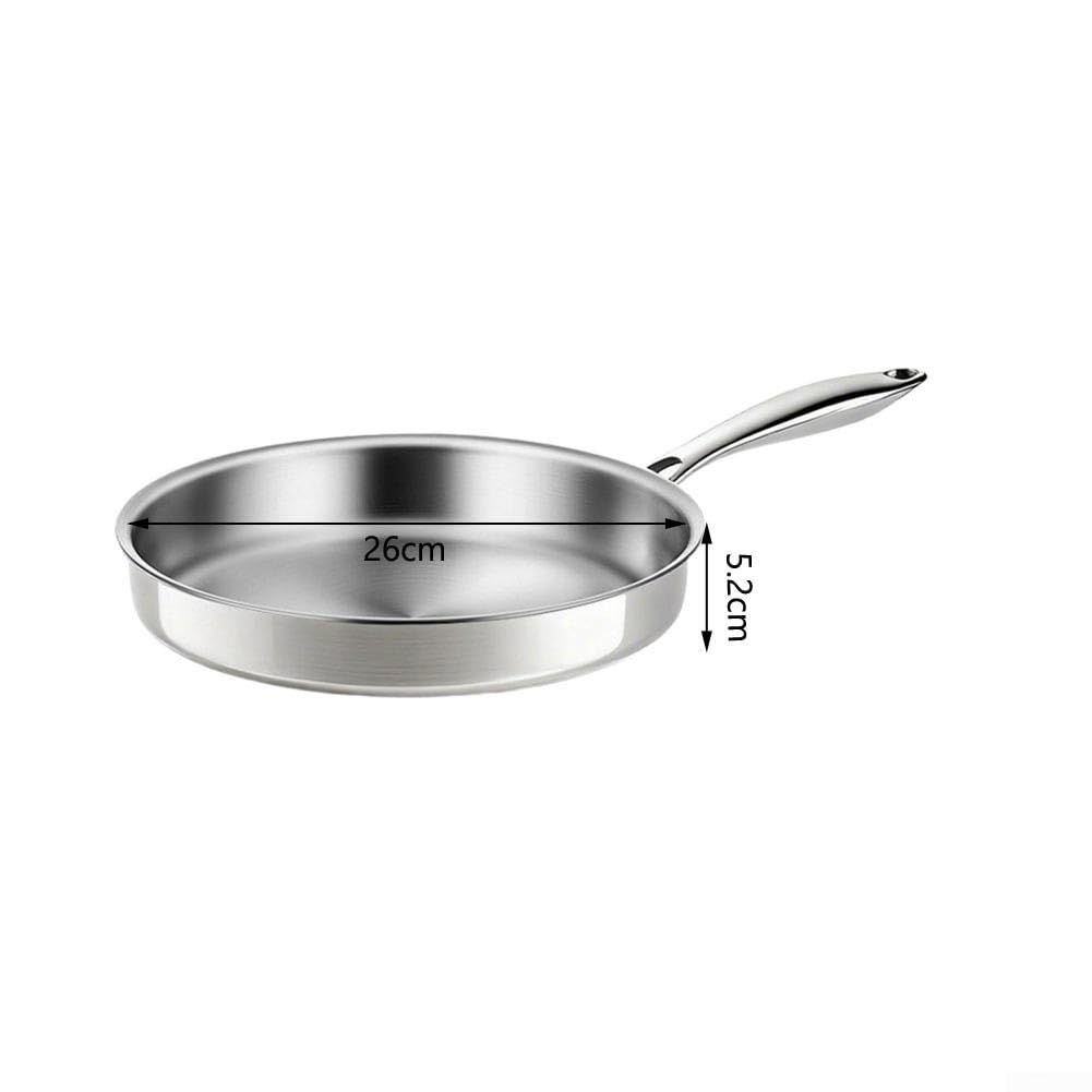 Poêle Steak Acier 316 Revêtement 24cm Poêle Steak Acier 316(26cm)