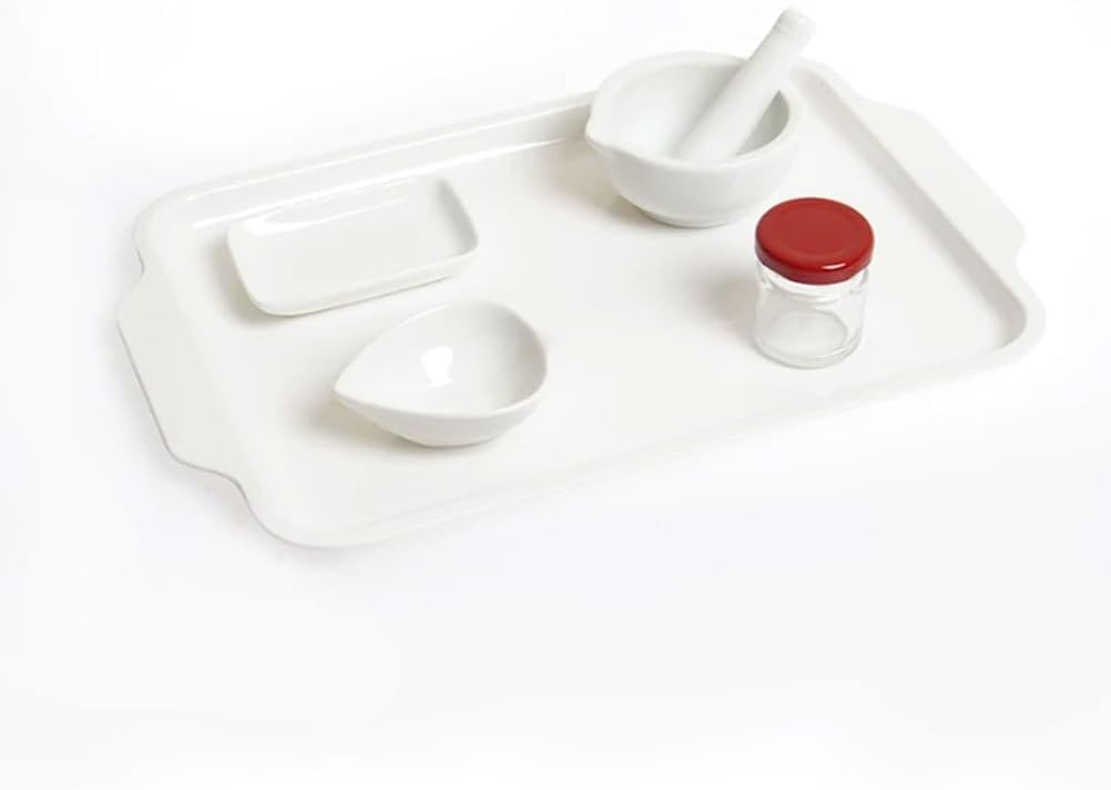 Montessori Eggshell Grinding Work Set, Complete Practical Life Tray with Mortar & Pestle, Kids Food Prep Grinding Kit