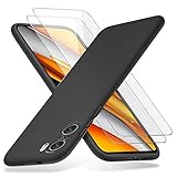 HD Cristal Templado Protector de Pantalla: dureza de 9H, irrompible y resistente a los arañazos, completamente transparente, mantiene la pantalla con alta claridad original.