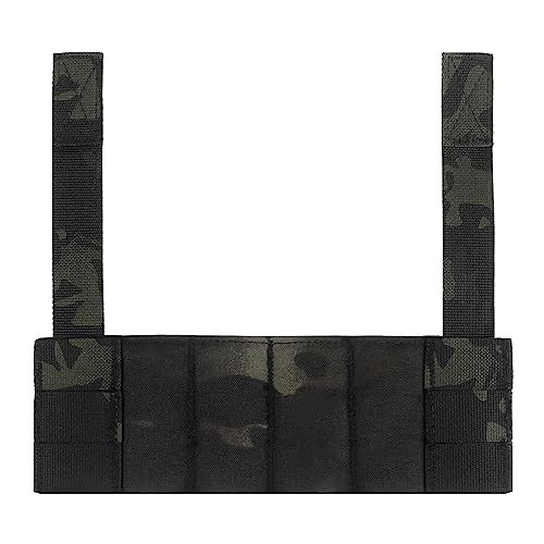 WarmHeartting Chest Rig MOLLE Expansion Plate Suitable for Tactical Chest Rig D3CRM D3CRX Hunting Vest Accessories - Image 2