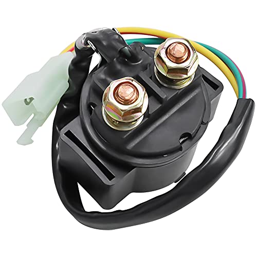 Sollon Starter Solenoid Relay For 4-Stroke Gy6 Engine 50Cc 150Cc 200Cc 250Cc Atv Dirt Bikes Scooters Go Kart Dne Buggys Quad 4 Wheelers Pit Bike Moped Roketa Ssr Taotao Sunl Coolster #TOP3
