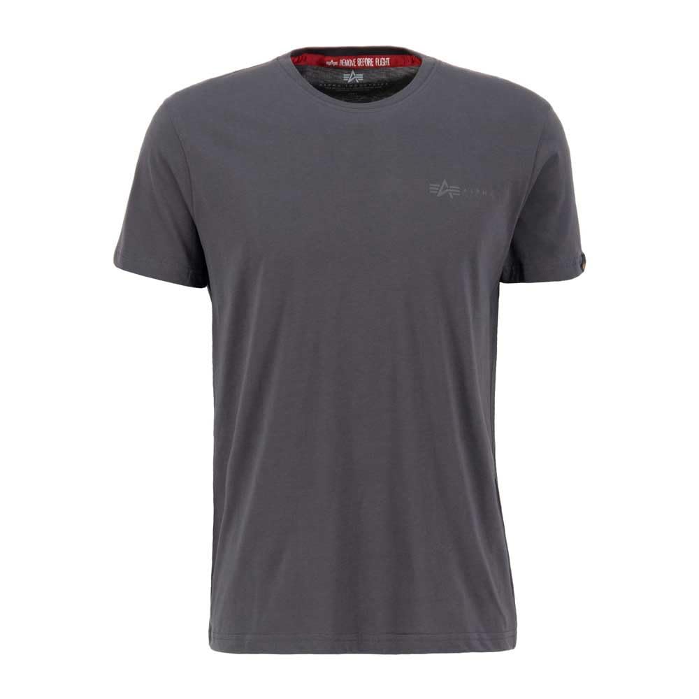 Alpha Industries Air Force T Shirt for Men Vintage Grey
