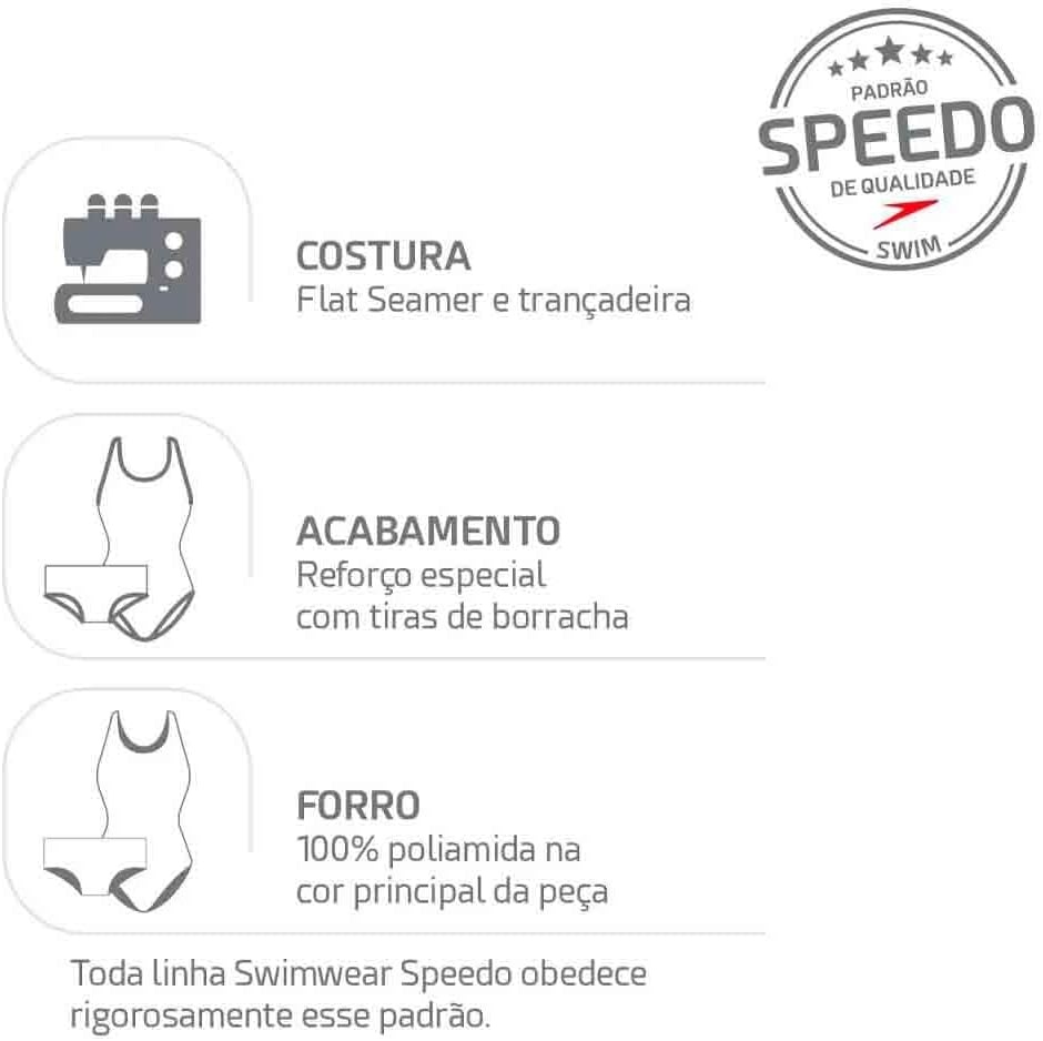 Macaquinho Speedo Feminino Basic
