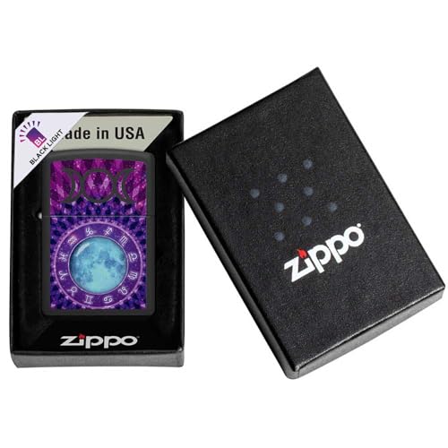Encendedor Zippo diseño Zodiac luminiscente miniatura 2