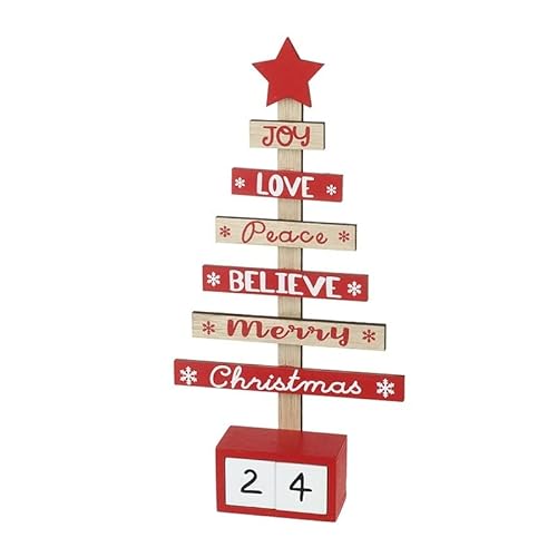 Heaven Sends Calendrier de l'Avent en bois avec sapin de Noël Cover