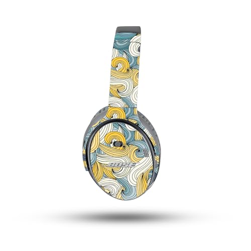 Image of MightySkins Skin Compatible with Bose QuietComfort 35 II Headphones - Puppy Fall | Protective, Durable, and Unique Vinyl Decal wrap Cover | Easy to Apply, Remove, and Change Styles