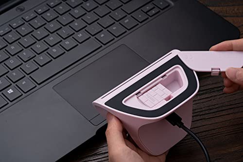 Image of 8Bitdo Ultimate 2.4G Wireless Controller, Hall Effect Joystick Update, Gaming Controller with Charging Dock for PC, Android, Steam Deck & Apple (Pastel Pink)