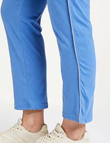 Image of Amazon Brand - Symbol Women's Relaxed Fit Cotton, Polyester Track Pant (SB-AW21TR-701 Blue XS Blue Xs)