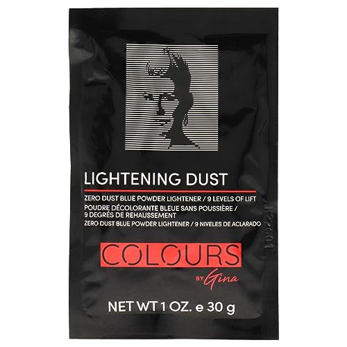 Colours By Gina Lightening Dust polvo decolorante 1 oz miniatura 1
