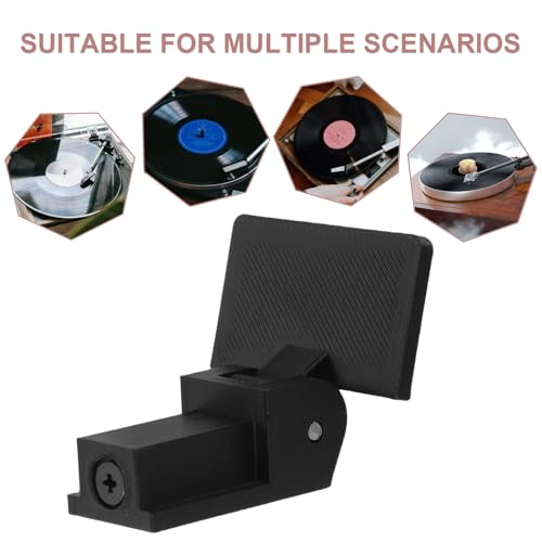 Protector de cubierta antipolvo para tocadiscos en material de vinilo duradero 3