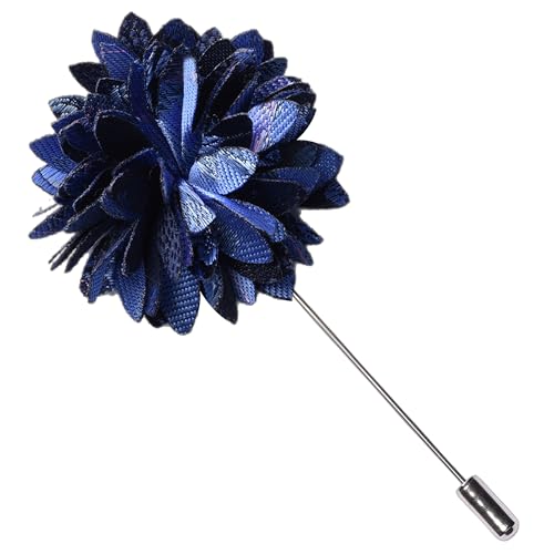 Image of GUSLESON 3.15 inch(8cm) Mens Floral Tie and Lapel Pin Necktie Hankerchief Cufflinks Set for Men