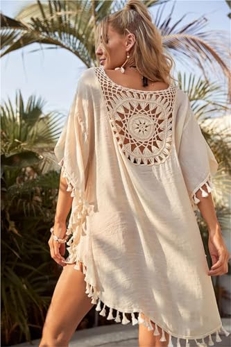 Vestido playero verano de mujer ropa de baño cómoda para fiestas en la playa 5