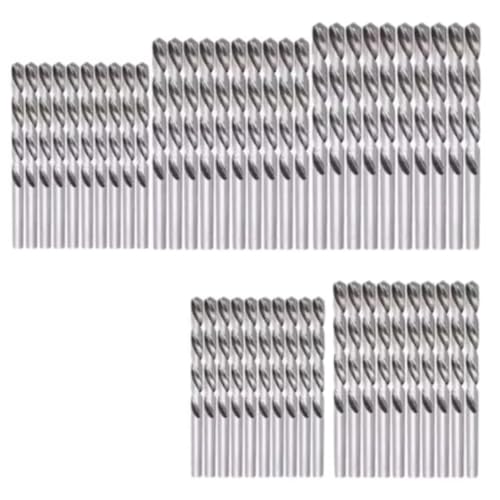 JOGO COM 50 BROCAS ACO RAPIDO 1, 1,5, 2, 2,5 E 3 MM