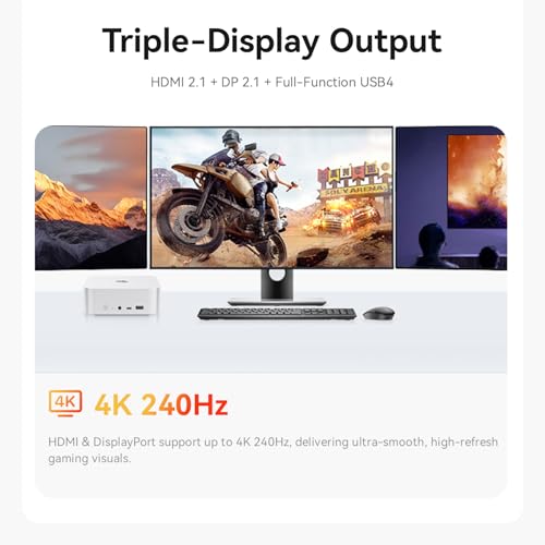 Beelink Beelink SER8 Mini PC AMD Ryzen 7 8845HS の商品画像 4