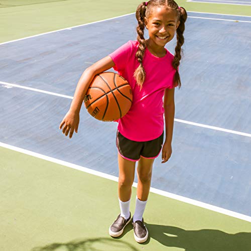 Sof Sole All Sport Over-The-Calf Team Athletic Performance Socks For Kids (2 Pairs), Child 13-Youth 4, Black #TOP1