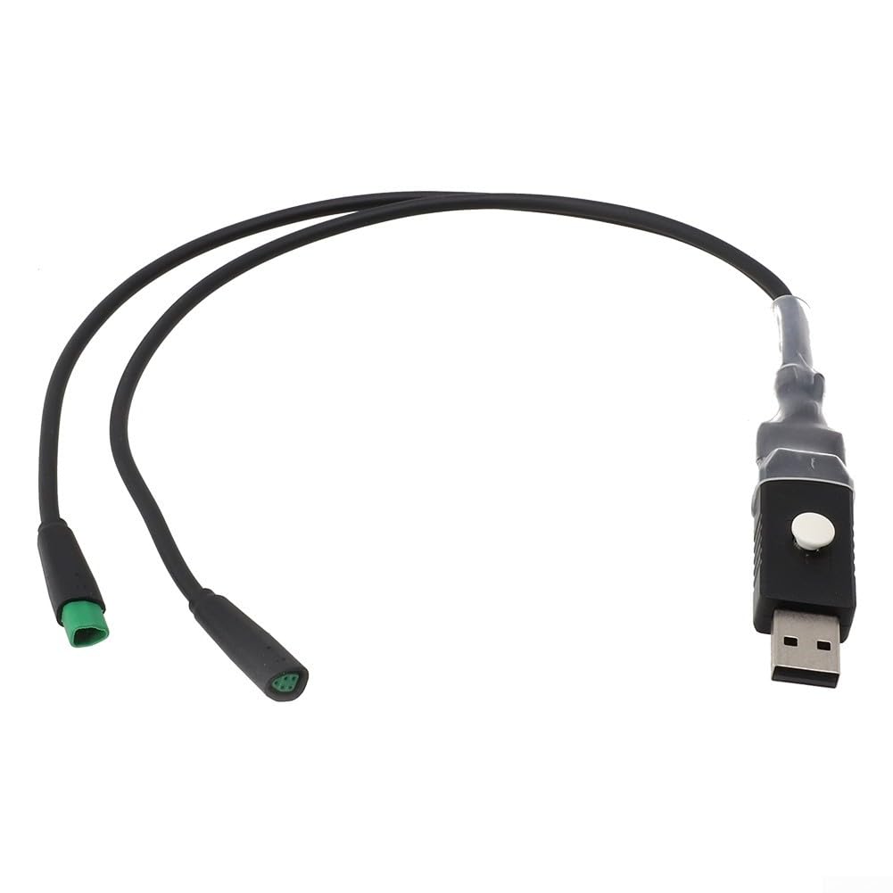 EBike USB Programming Cable for BAFANG for M600 M510 M500 Mid Drived Motor CAN Protocol Motor, Speed Limit Release Wheel Diameter Setting, Dedicated Programming Cable Downloader
