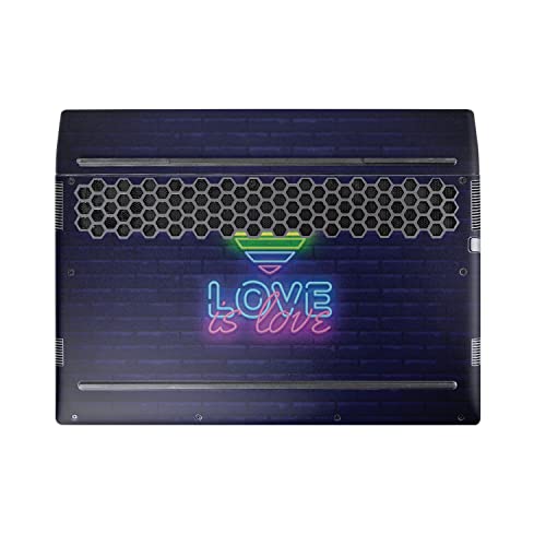 Image of MightySkins Skin Compatible with Alienware M17 R5 (2022) Full Wrap Kit - Love is Love | Protective, Durable, and Unique Vinyl Decal wrap Cover | Easy to Apply & Change Styles | Made in The USA