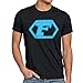 Produktbild style3 Future T-Shirt Herren Anime, Größe:XL;Farbe:Schwarz