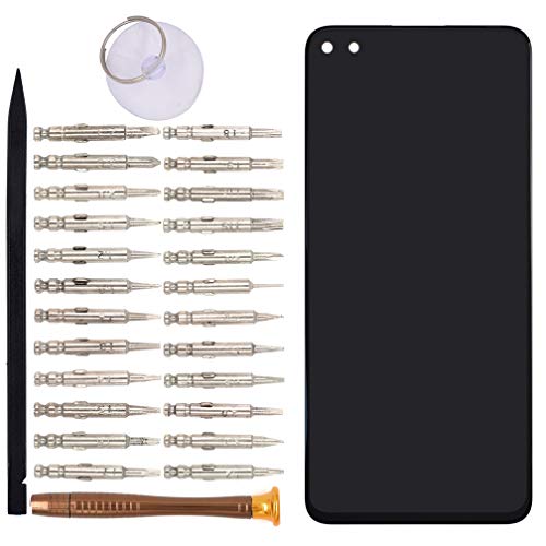 Image of Black WLZ-AL10 LCD Display Touch Digitizer Screen Replacement for Huawei nova 6 WLZ-TL10