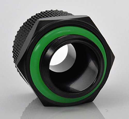 Bitspower G1/Thread Inner Diameter 8 mm Outer Diameter 10 mm Tube for Compression Fitting (Fitting) Matte Black