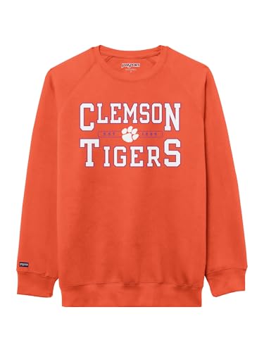 JanSport NCAA Officially Licensed Rival Crew Sweatshirt, Long Sleeve Graphic Pullover for Men & Women, Cotton-Polyester Blend Featuring Collegiate Design & Easy-On Style for Game Days, or Travel - image 1