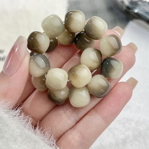 Image of MUDI Bracelet For Women, Bodhi Seed Beads Bracelets Fidget Healing Energy Protection Stretch to My Man Jewelry Gift