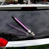 Saber Universal PURPLE WiperTags Rear Wiper Cover (NON REFLECTIVE)