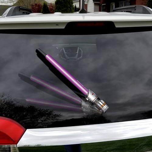 Saber Universal PURPLE WiperTags Rear Wiper Cover