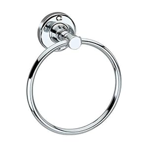 INDOROX Stainless Steel Towel Ring/Napkin Ring – Bathroom Towel Holder – Towel Hanger with Chrome Finish Stainless Steel (Round_Full)
