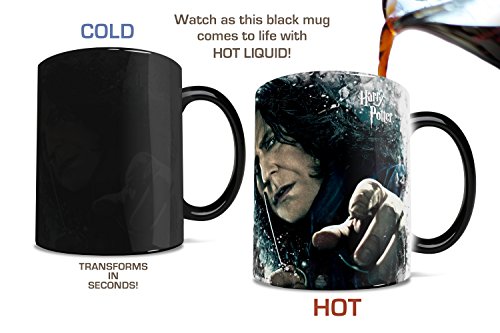 Taza Morphing Mugs Harry Potter (Snape), cerámica negra miniatura 4