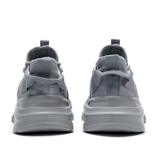 Image of Men's Slip on Walking Shoes Tennis Running Sneakers Lightweight Breathable Casual Soft Sole Comfort Work Gym Trainers