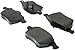 StopTech 309.06870 Sport Brake Pads with Shims and Hardware