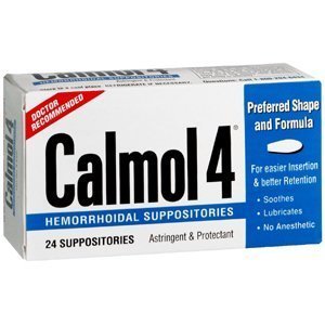CALMOL 4 SUPPOSITORIES Size: 24 by RESICAL INC