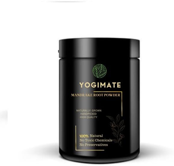 YOGIMATE Mandrake Root Powder - Good For Health - Pure & Natural (1 Kg)
