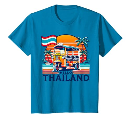 Bonjour Thaïlande Cadeaux de voyage Souvenirs Vacances T-Shirt