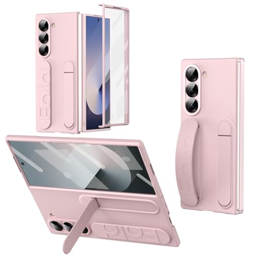 Coque Galaxy Z Fold 6 Rose Intégrale pour éviter les bris d'écran et objectifs